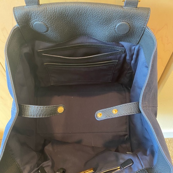 Tory Burch Half Moon Satchel/Shoulder Bag - Picture 7 of 12